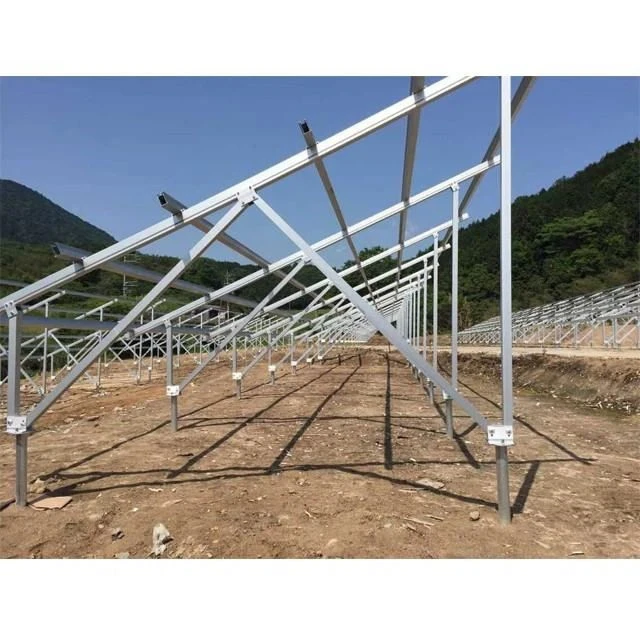 Fixed-Tilt Ground Mount Solar Racking Systems factory