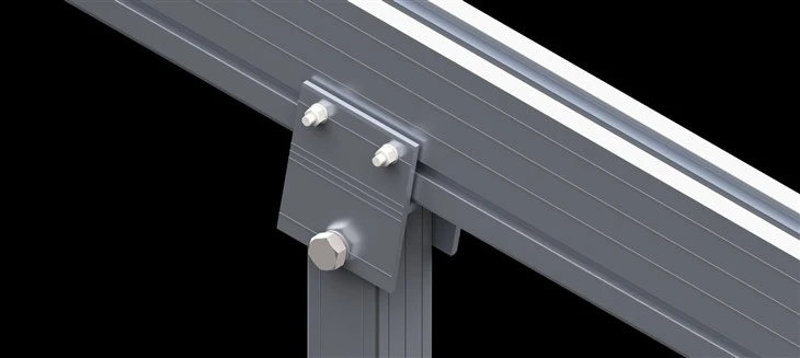 Fixed-Tilt Ground Mount Solar Racking Systems high quality
