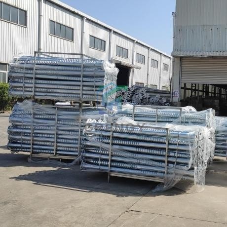 Flange Ground Pile Spiral Earth Anchor