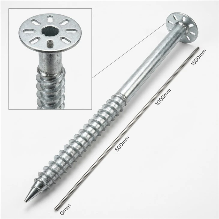 Galvanized Helical Pile For Solar