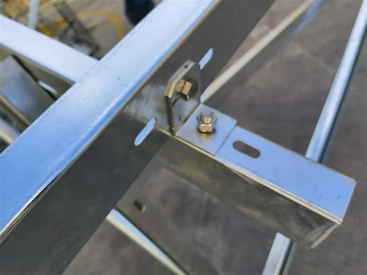 Galvanized Iron Structures For Solar Panel