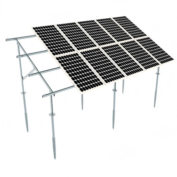 Galvanized Steel Solar Ground Mount