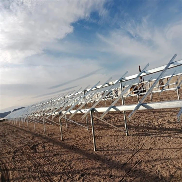 Galvanized Steel Solar Ground Panel Structure