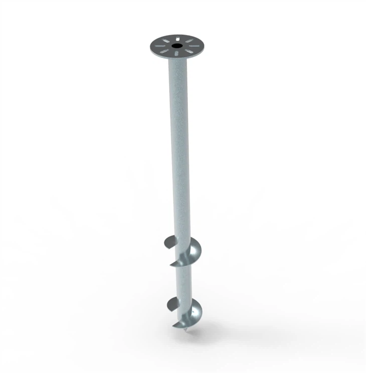 Galvanized Steel Solar Ground Screw Piles best