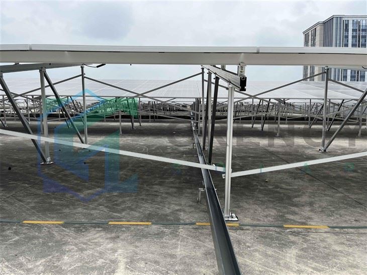 Ground Aluminum Solar Mounting Structure factory