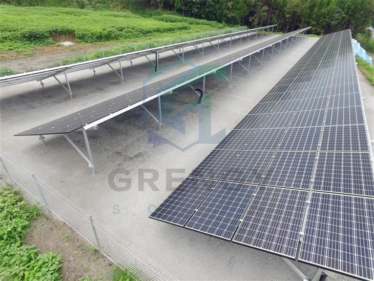 Ground Aluminum Solar Mounting Structure price