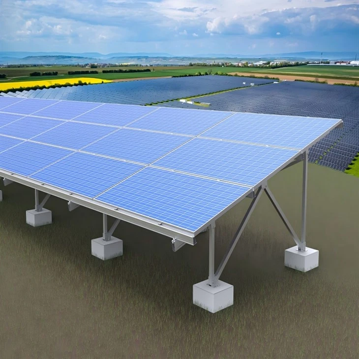 Ground Mount Solar Support