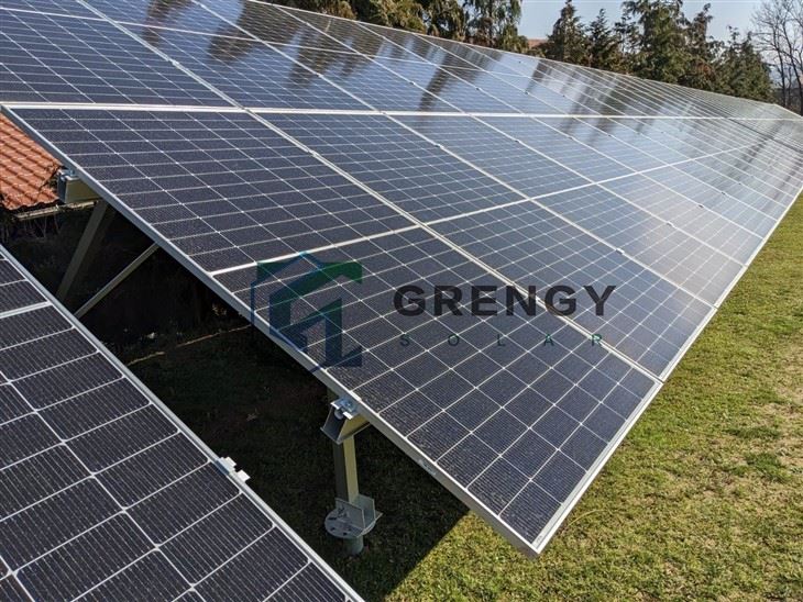 Ground Mounted PV Solar Panel Frame