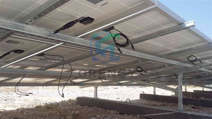 Solar Panel Mounting Cement Base