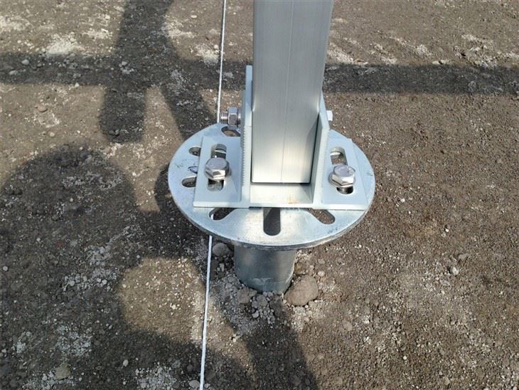 Ground Screw Anchor For Solar Ground Mounting System