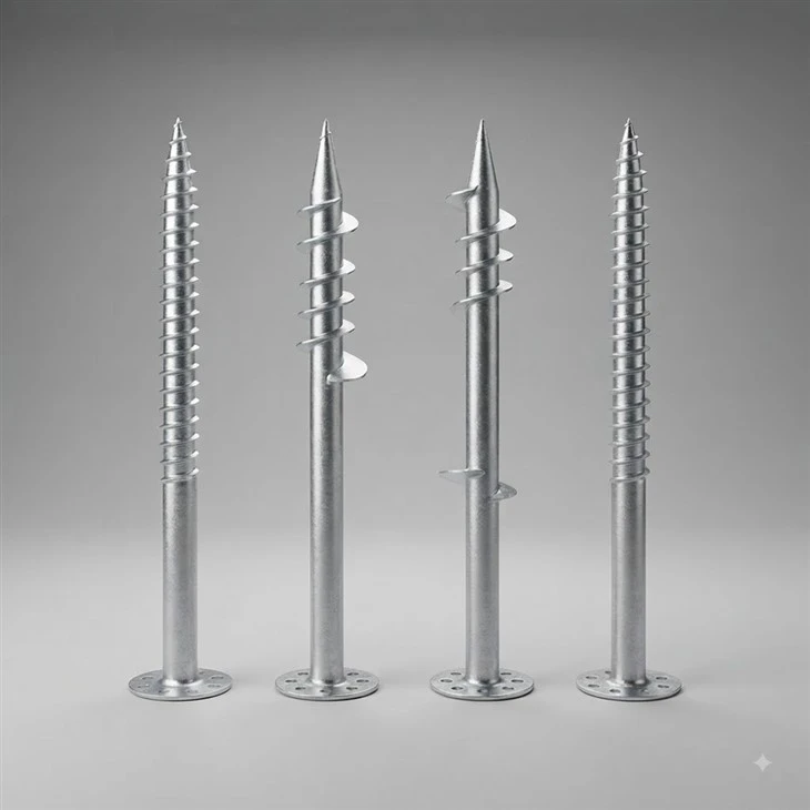 Ground Screw For Solar Farm