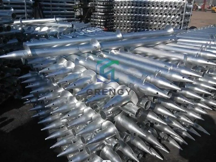 Helical Ground Screw Piles