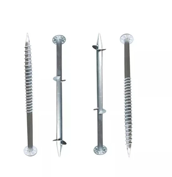 Helical Piles Screw Piles Ground Screw Foundatioin For Solar Panel