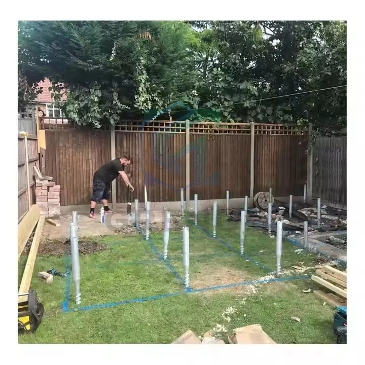 Ground Screws For Decking