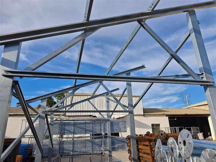 Ground Solar Racking HDG Steel best