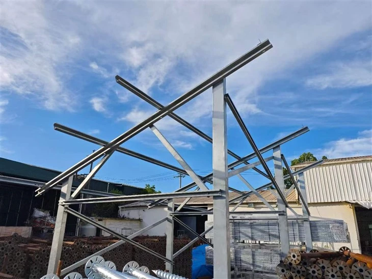 Ground Solar Racking HDG Steel price