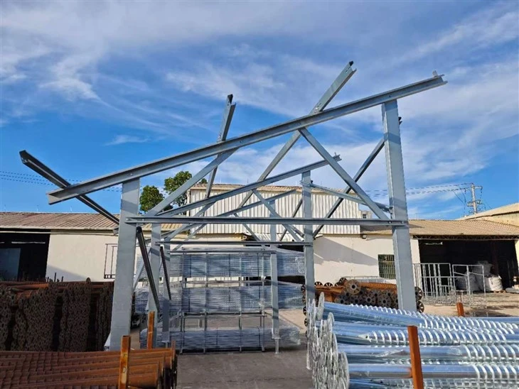 Ground Solar Racking HDG Steel high quality