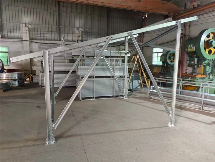 Heavy-Duty Ground PV Mounting Systems For Utility-Scale Solar factory