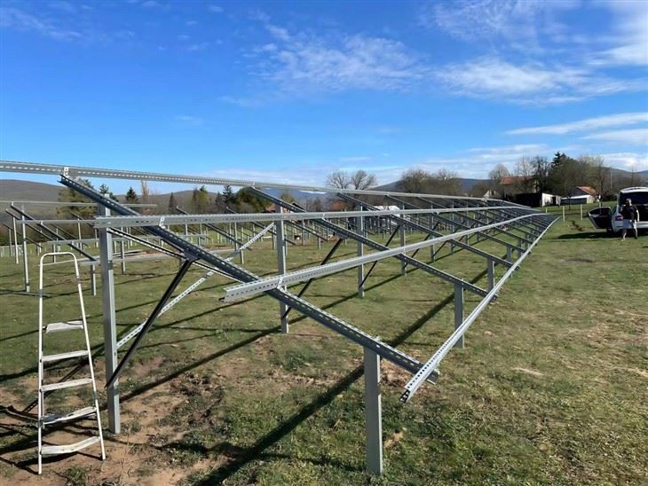 Heavy-Duty Rammed C&U Steel Piles For Solar Farm Foundations best