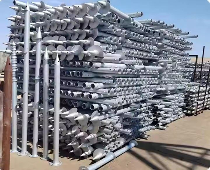 Heavy Duty Solar Screw Piles high quality