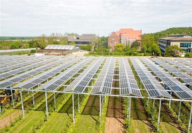 High-Clearance Agrivoltaic Mounting Systems For Farm Productivity high quality