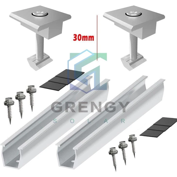Mini Rail Solar Racking Kit suppliers