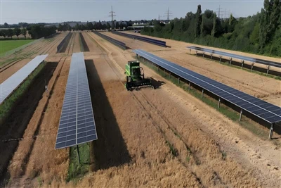 Agrivoltaics With Trackers, Vertical Systems Offer Economic Upside