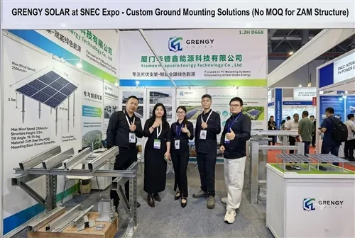 Successful Conclusion! Grengy Solar Showcases All-Scenario Mounting Solutions...