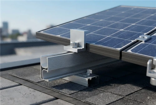 Aluminum Solar Profile For Solar Panel Mounting Rail