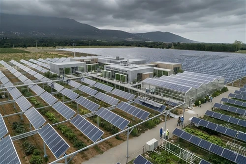 Harnessing Sunlight And Soil Grengy Unveils Innovative Solar Agricultural Mou...