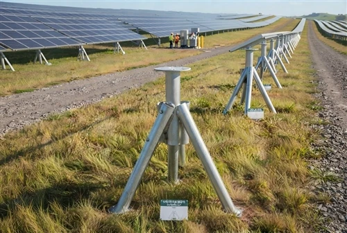 Engineered For Stability Grengy Solar Introduces Multi-Brace Ground Foundation