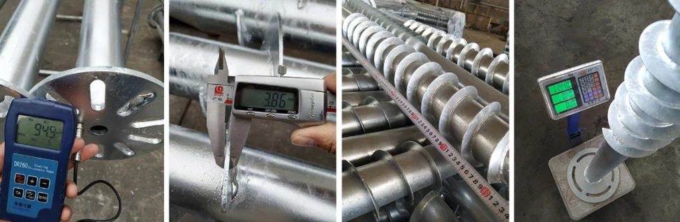 Spiral Screw For Foundation For House Production Fence Ground Ground Helical Pile Spiral Screw For Foundation For House Production Fence Ground Ground Helical Pile