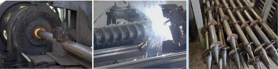 Spiral Screw For Foundation For House Production Fence Ground Ground Helical Pile Spiral Screw For Foundation For House Production Fence Ground Ground Helical Pile