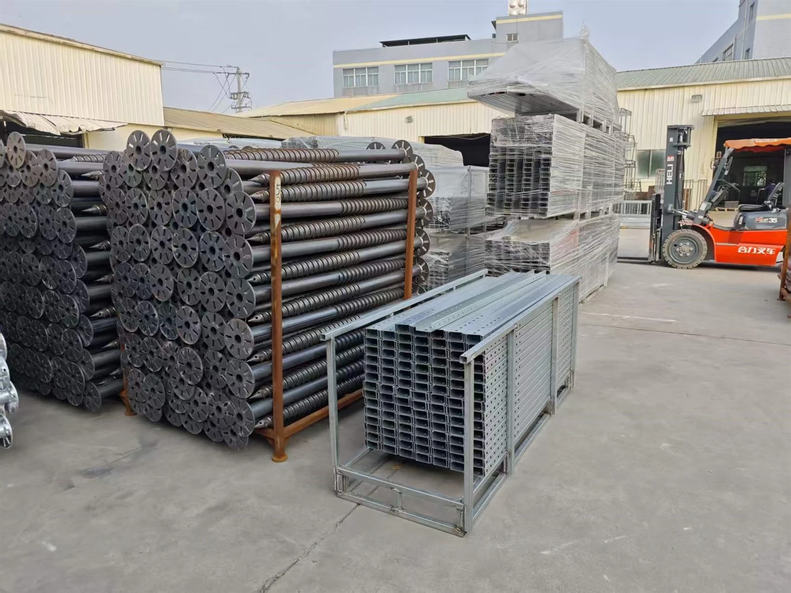 Quick Installation Solar Ground Screw
