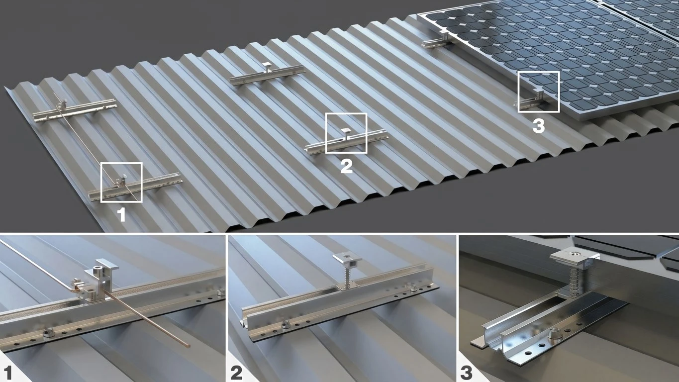 Mini Rail Solar Racking Kit Mini Rail Solar Racking Kit