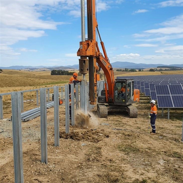 PV Ground Mounting Ramming Post