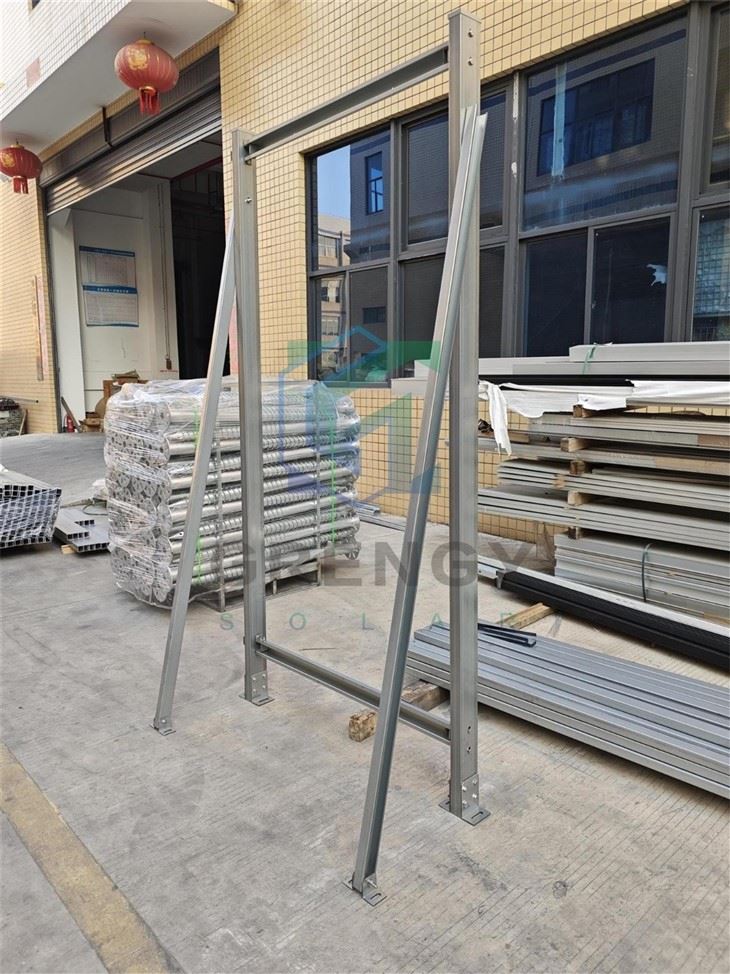 Rammed Pile Vertical Solar Mounting high quality