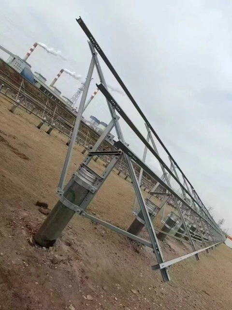Single-Post Ground Mount System factory