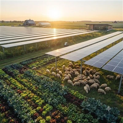 Agricultural Solar Panel Racking