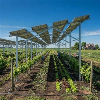 Agrivoltaic Solar Mounting Structure