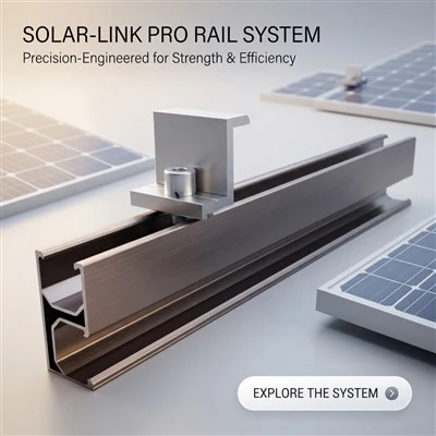 Anodized Aluminum Guide Rail
