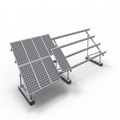 Concrete Foundation Solar Ground Mounts