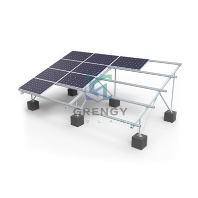 Concrete Foundation Solar Mounting System