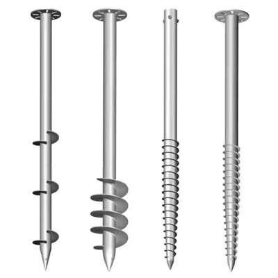 Galvanized Ground Screw Pile Anchor