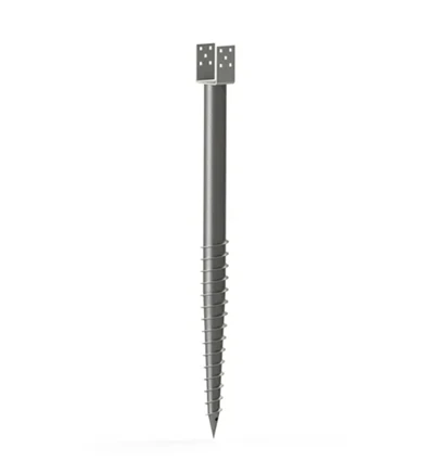 Galvanized No-Dig Solar Ground Anchors