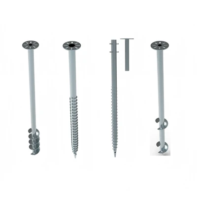 Galvanized Steel Ground Screw Anchor