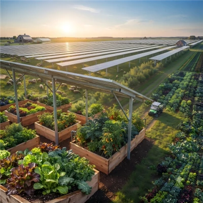 Greenhouse Solar Mounting System