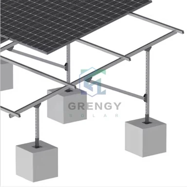 Concrete Foundation Ground Mount