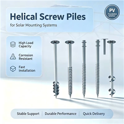 Ground Screw Foundation Anchor