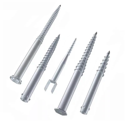 Ground Screw Piles Foundations Fence Post